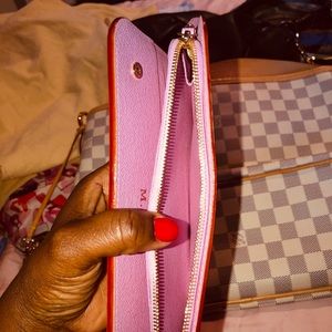 Louis Vuitton multi colored insolite white wallet